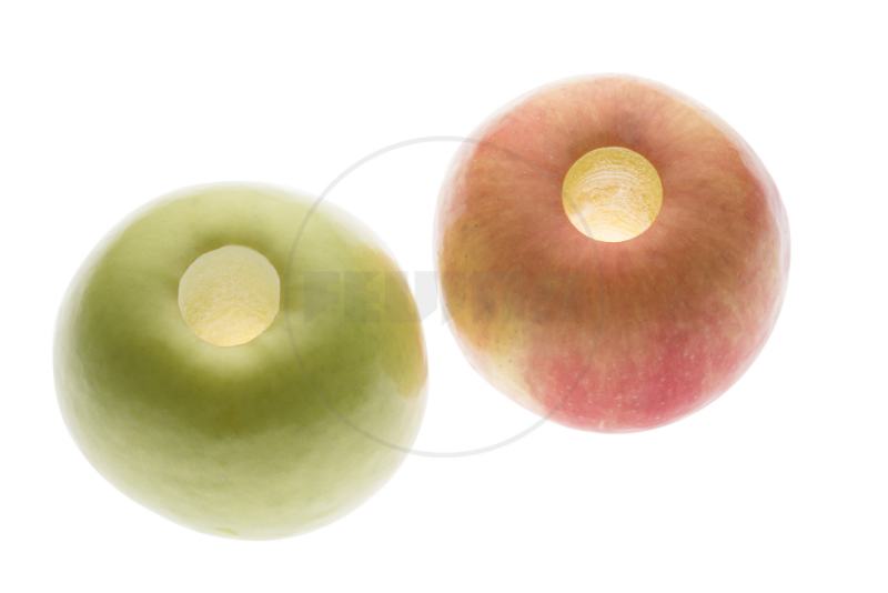 apple unpeeled without core