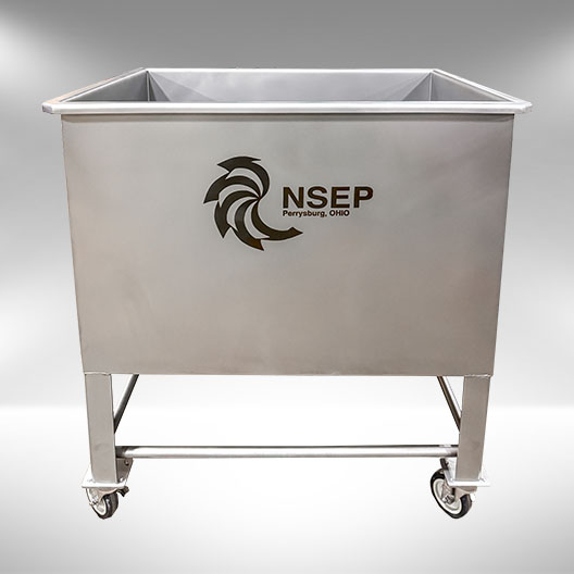 Stainless Steel Mobile Soak Sink