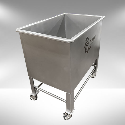 Stainless Steel Mobile Soak Sink