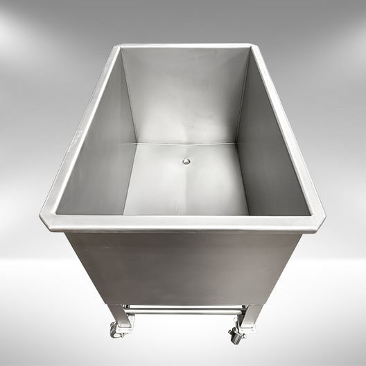 Stainless Steel Mobile Soak Sink