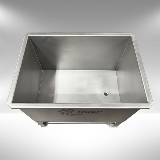 Stainless Steel Mobile Soak Sink