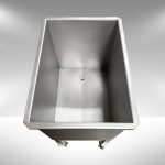 Stainless Steel Mobile Soak Sink